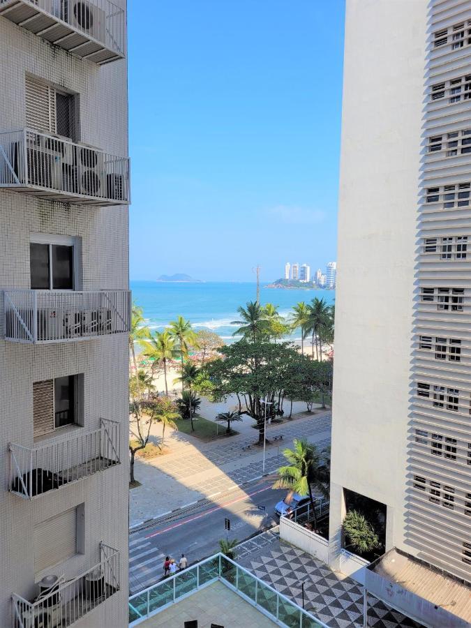 Vista Da Praia! Melhor Local Da Cidade! Guarujá Eksteriør billede